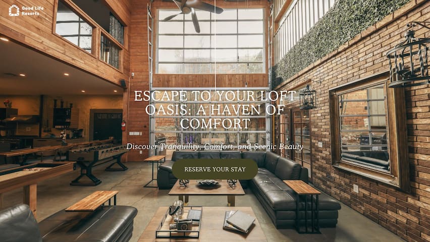 Best near Downtown – Bamboo Loft 6BR sleeps 24