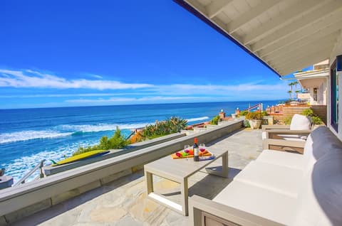 61' Ocean Frontage * 3 Beachfront Patios * A/C