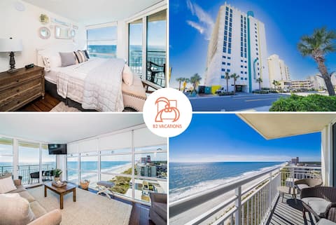 Seaside Penthouse Direct Oceanfront w/in&out pool