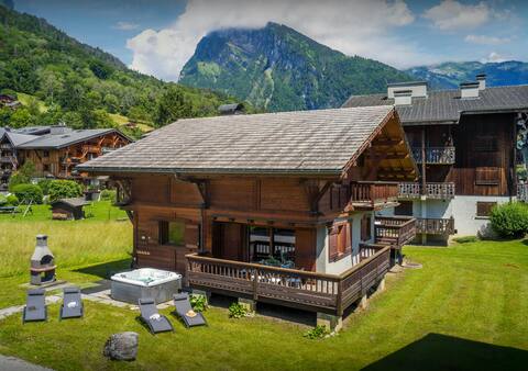Mountain break with spa