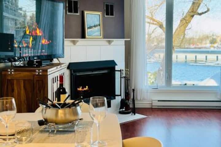 Folie D'o, Sauna,spa,lac,gym - Magog