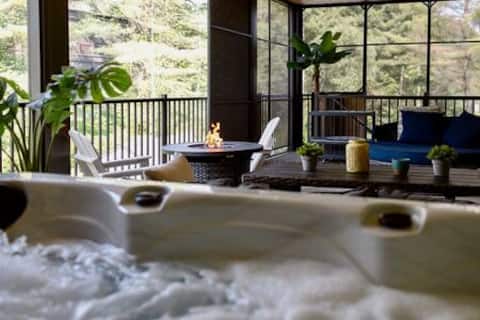 Zen & Luxurious-Spa-Ski-Feu