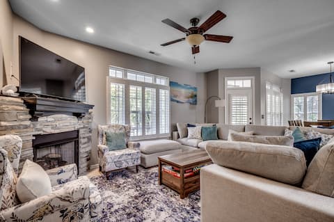 Shore Nuff:1 block to bch, priv pool, Golf Cart