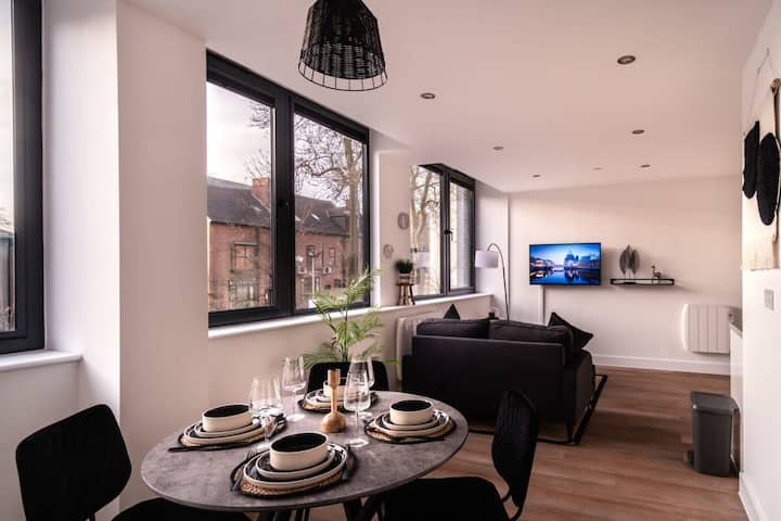 Stylish 1 Br In Alexandra Rise Manchester - Manchester