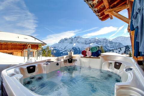 Alpine chic, sauna & jacuzzi