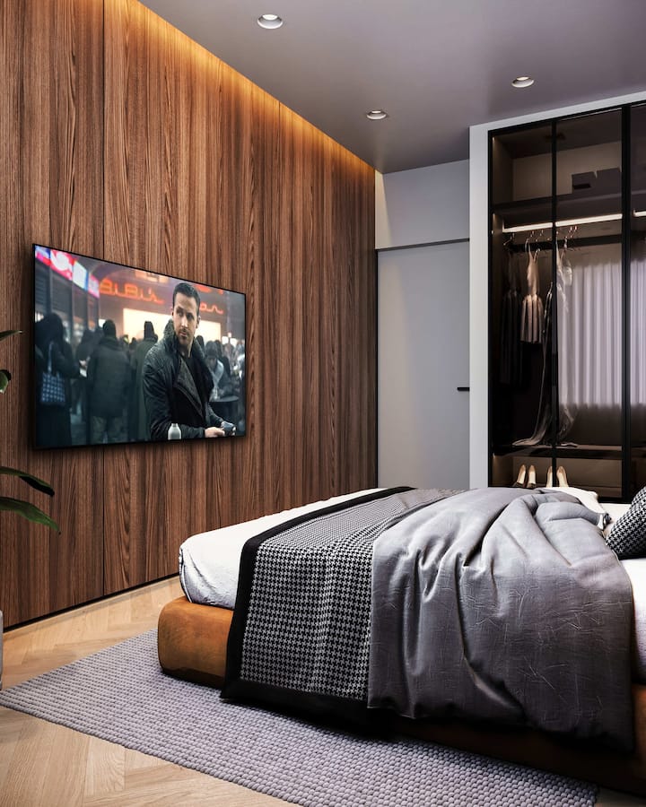 Experience the epitome of comfort and luxury – your dream bed paired with a champagne touch. 