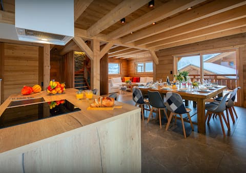 Mountain retreat spa and games room