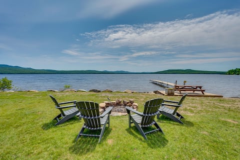 Pittsburg Lake House w/ Magalloway Mountain Views!