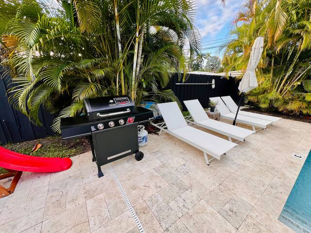 Poolside Paradise: 3BR w POOL and Mini Playground! gallery image 3