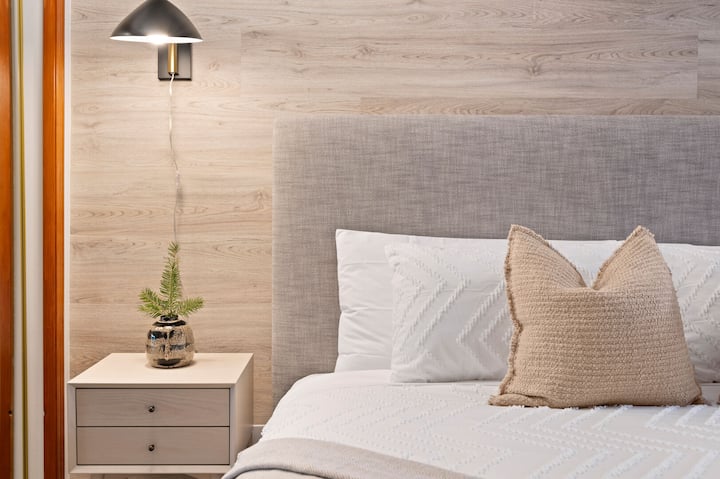 Glavna spavaća soba - prekrasni detalji s teksturom