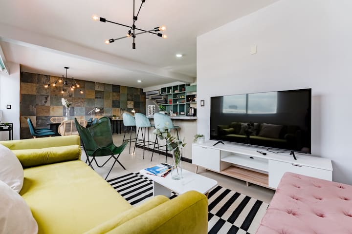 Private Terrace Escape in the Heart of Roma Norte