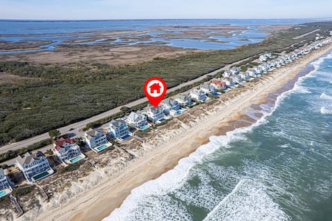 Lux Oceanfront, Decks, Pool, Hot Tub, Game Room