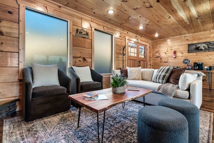 Main floor: Unwind and relax in the inviting living room
