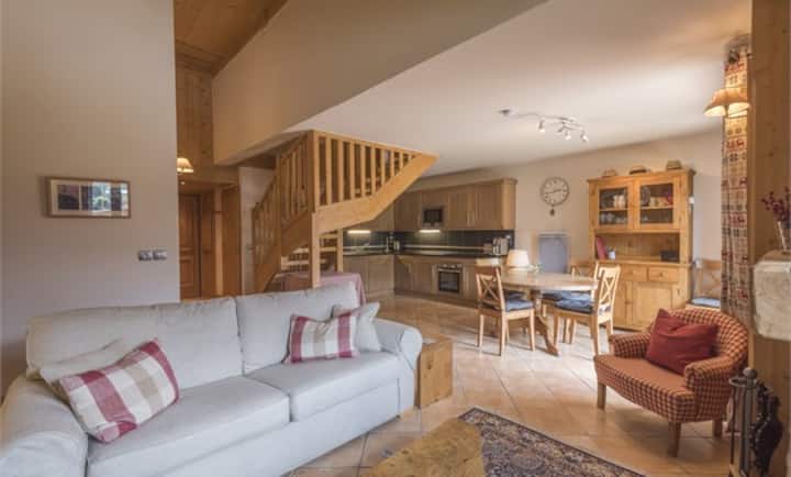 Chardon Argenté T4 Duplex 4* Parking&piscine - Samoëns