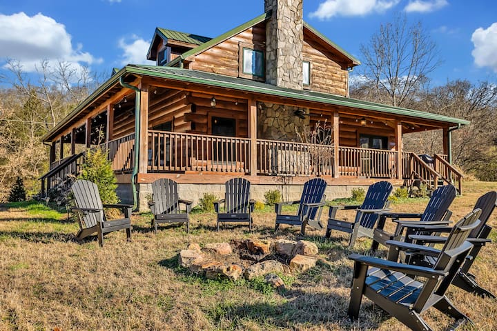 Creeks Cabin Luxury Retreat 15 Min to Downtown