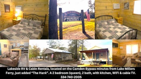 #1 "The Hank" - Lakeside Cabins