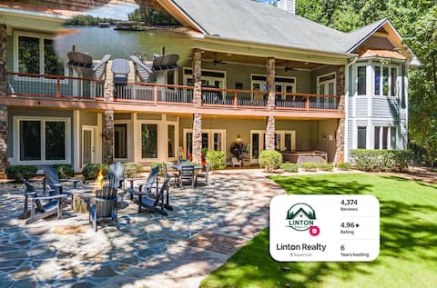 Cardinal Rose Lake House w/ Hot Tub & Dock!