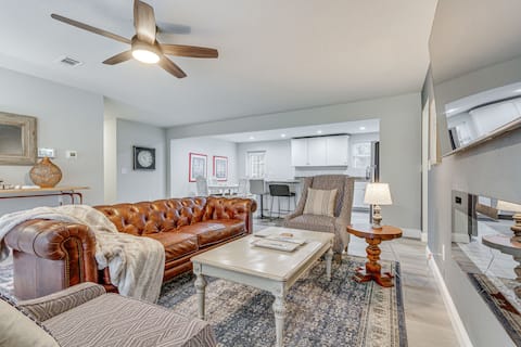 Updated Pensacola Home ~ 7 Mi to Beach!