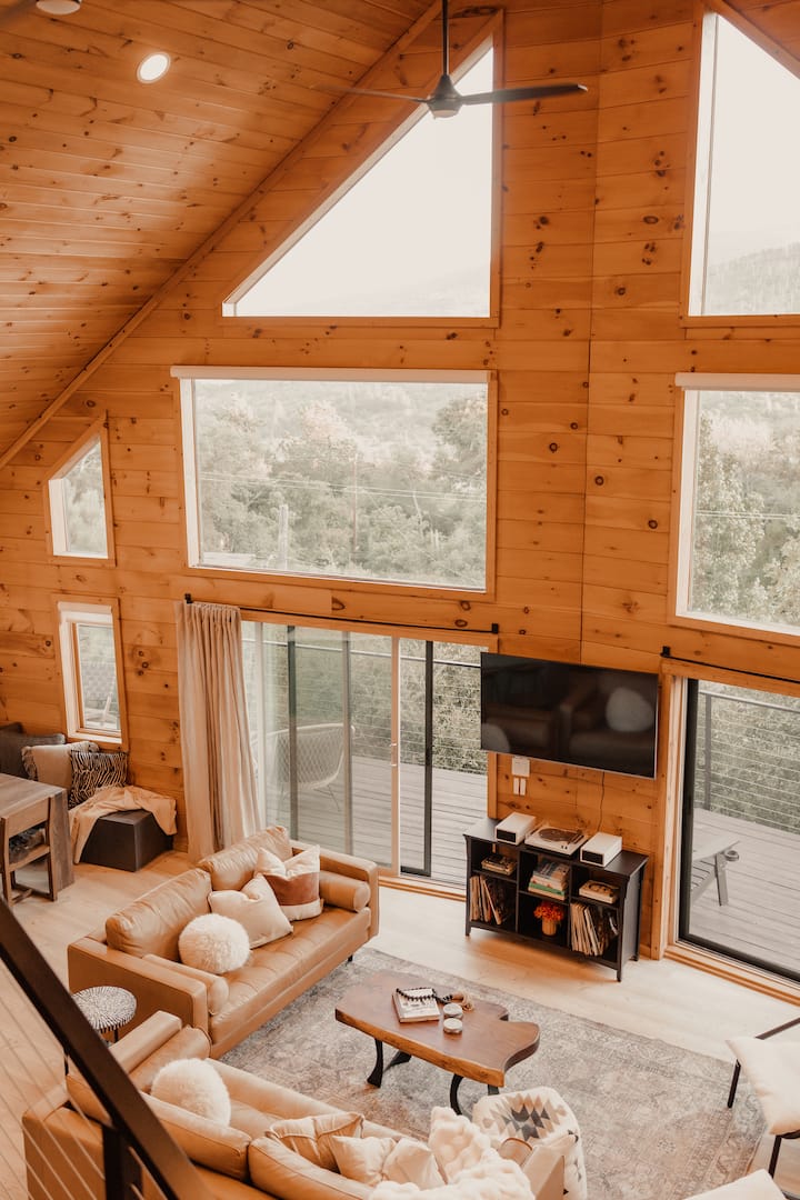 Award-winning A-frame With Cedar Hot Tub And Views - Cuyamaca Rancho State Park, Julian