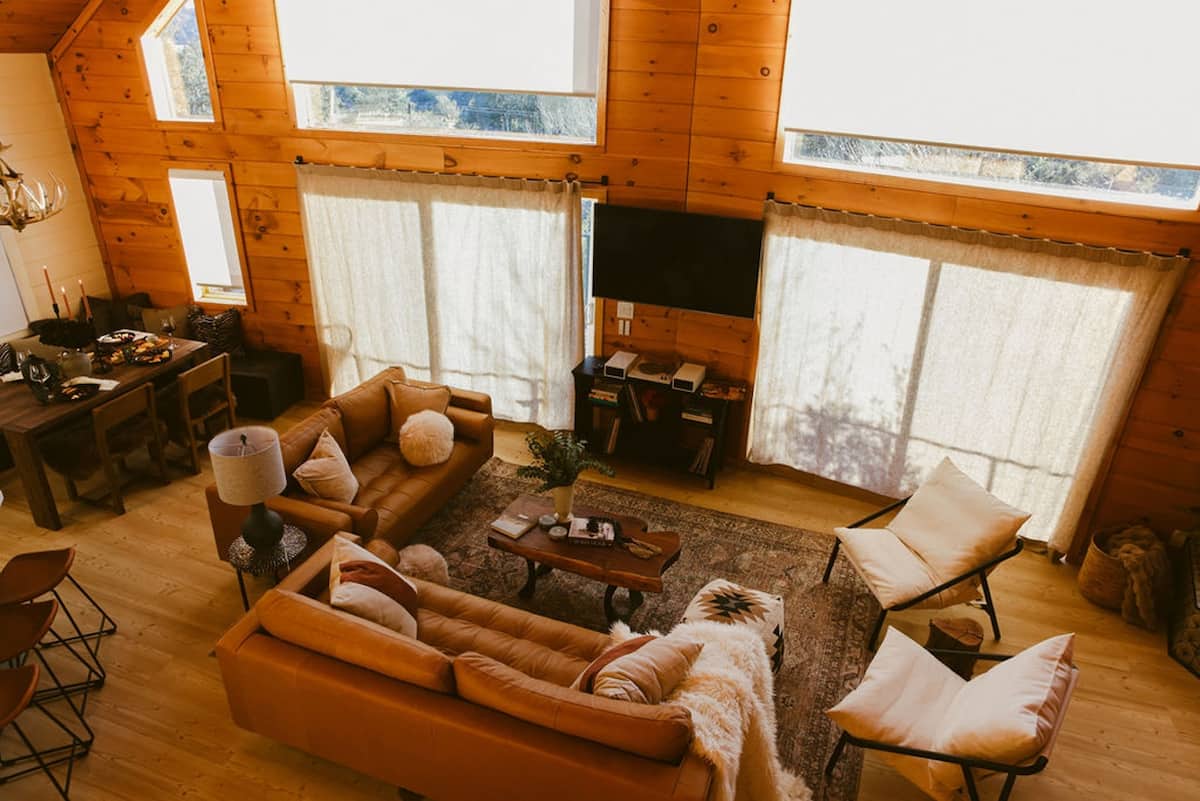 Dark Moon Chalet wedding cabin near San Diego and Julian, by Lake Cuyamaca