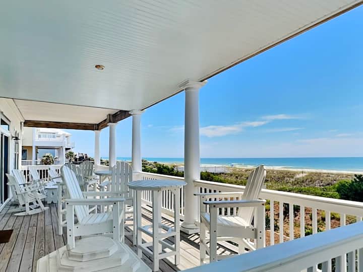 Oceans 111 | Oceanfront + Beach Access - Topsail Beach, NC