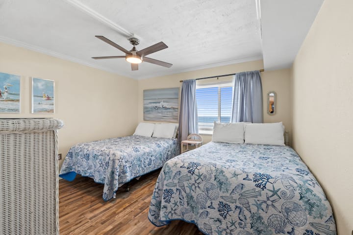 Chumba cha 2 cha kulala - Vitanda 2 Kamili - Televisheni mahiri - Mashuka Yanayotolewa