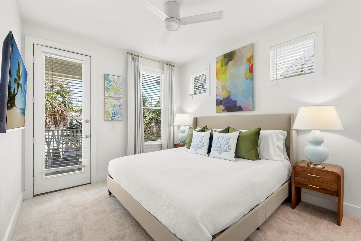 Dormitorio 2 con acceso al balcón.