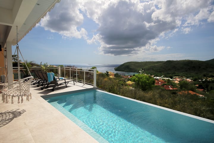 Villa Avec Piscine Et Vue Mer (Mqaa16 10p) - Martinique