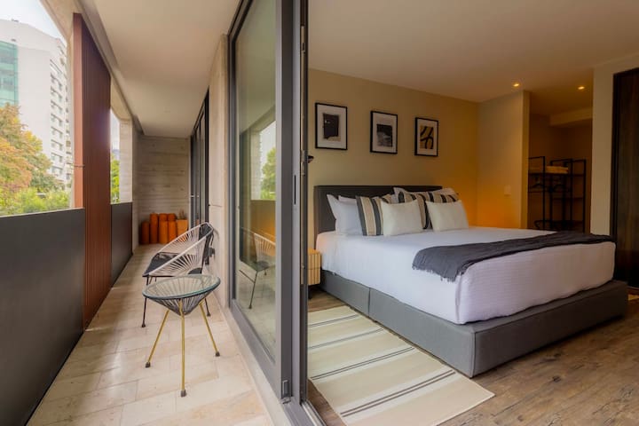 Capitalia | Exclusive Polanco, Balcony Green View