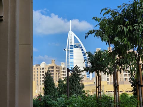 Top Airbnb: Burj Al Arab View | Spacious Brand New Luxe 1br in Umm Suqeim Third