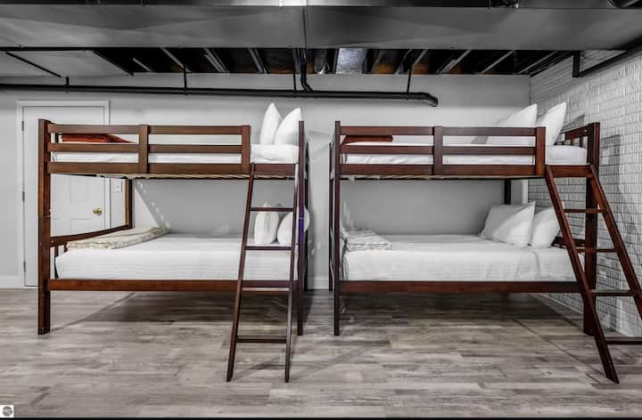 Lower level bunk bedroom for the kids