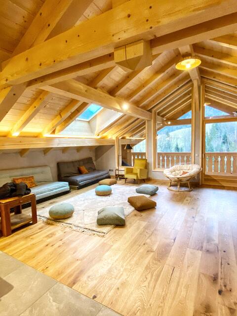 Panoramic cottage Au Jay des Oak 2 to 8 p.