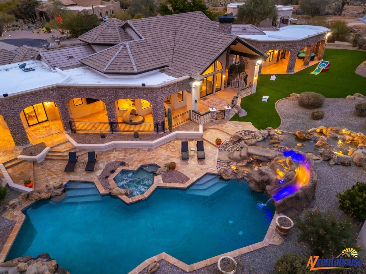 Scottsdale Diamond Mtn Oasis+Waterslide+Pickleball - Houses for