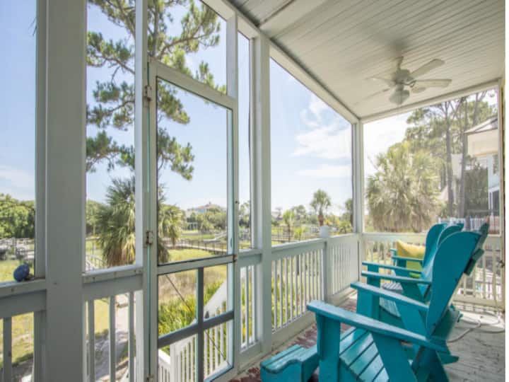 87 Ocean Creek - Canal W/shared Dock - Fripp Island, SC