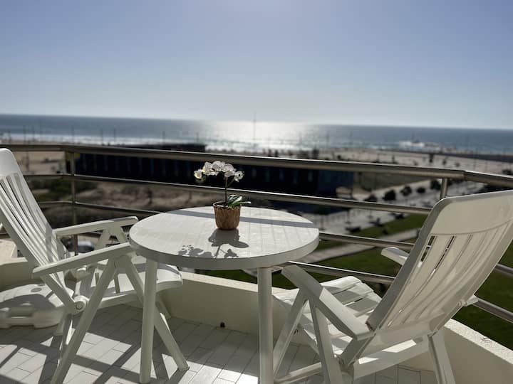 Horizonte Infinito Apartamento à Beira-mar Com Vis - Costa da Caparica