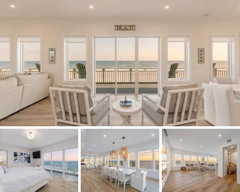 Beach Therapy|Oceanfront Modern-Luxe-5BR|Sleeps 12