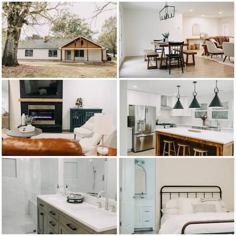 Chic Modern Farmhouse: Cozy & Stylish Escape