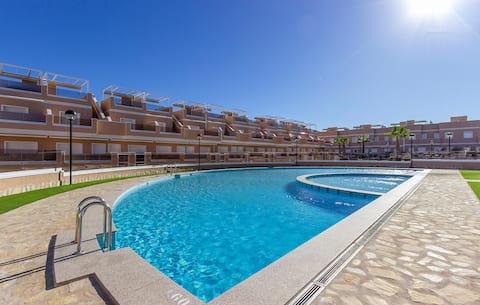 Beach front apartment