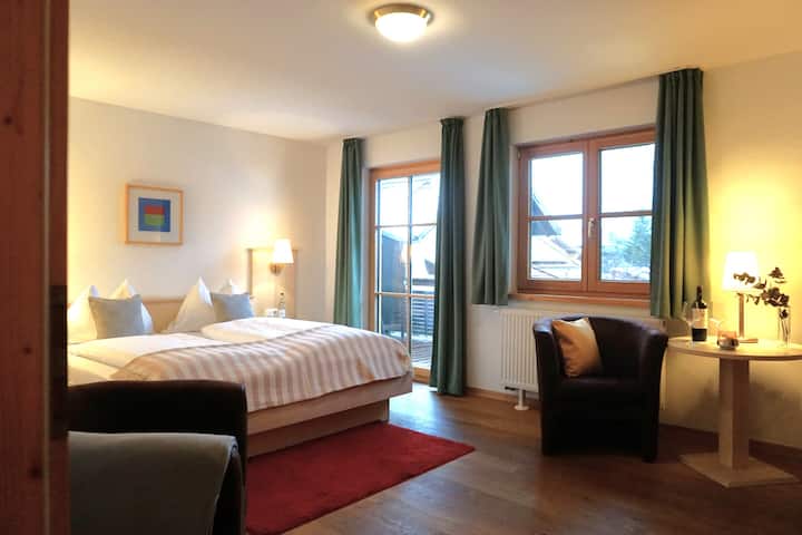 Triple-salle De Bain Privée-balcon-zimmer 7 - Schongau