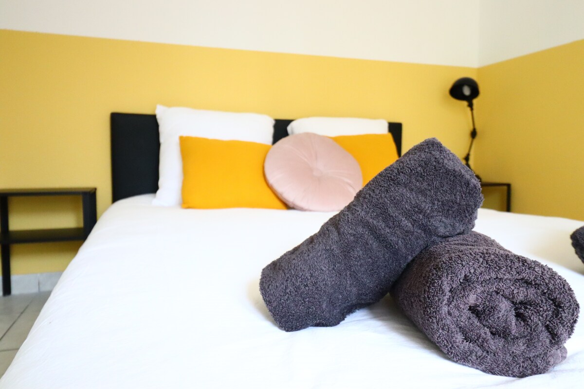 This second bedroom also offers a double bed (140 x 190) for maximum comfort.