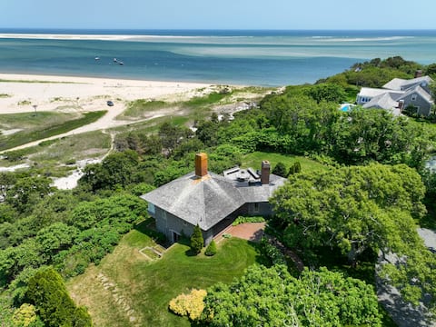 Panoramic Water Views w/ Private Beach!