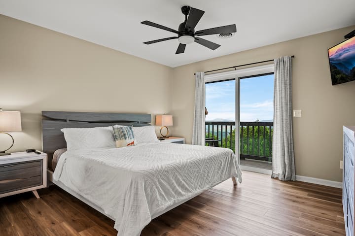 King Bedroom then on second floor