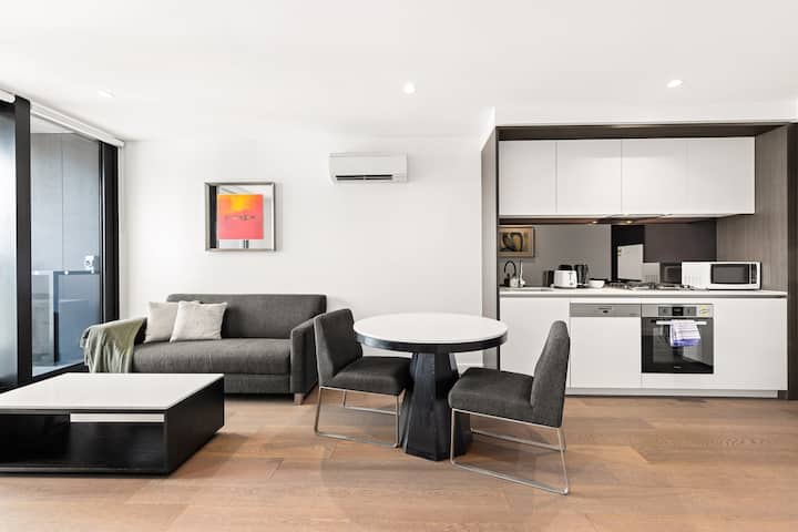 Convenient One Bedroom Apartment In Docklands - 윌리엄스타운