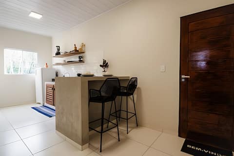 Imóvel de sucesso: Japaratinga | Flat with balcony 200 meters from the beach em Japaratinga
