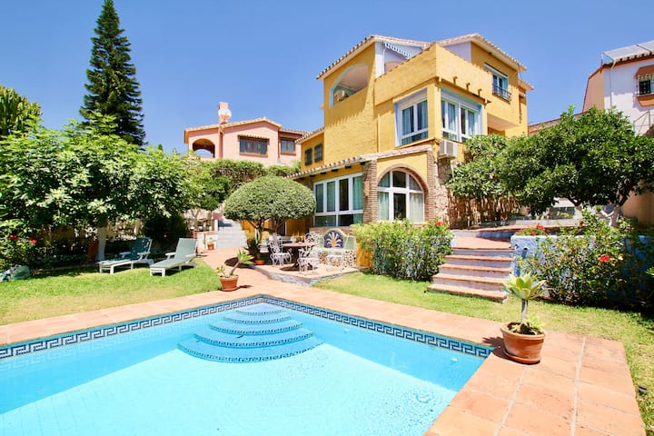 Private Pool Villa By Costarentals - Ref 249 - 베날마데나