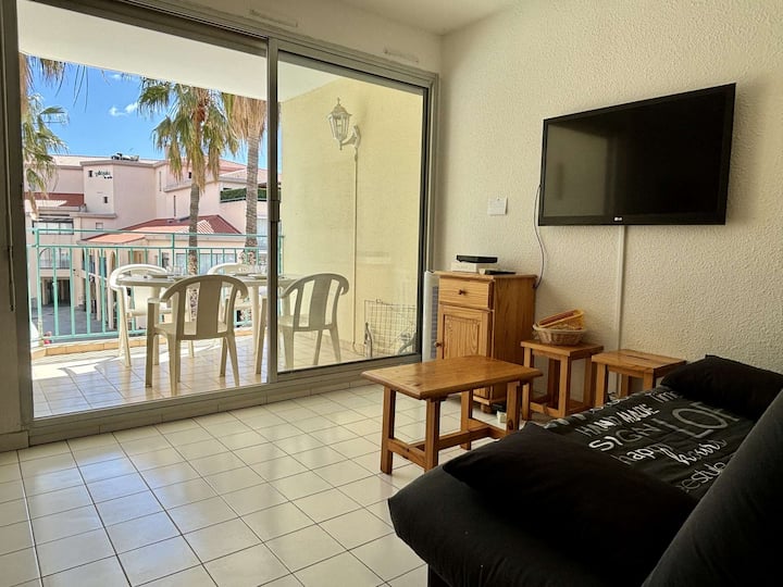Appartement 2 Pièces Avec Terrasse Au Port - Argelès-sur-Mer
