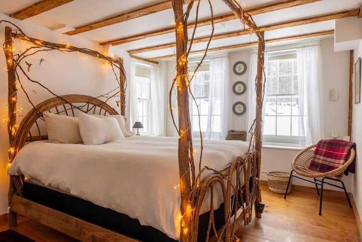 غرفة نوم في الطابق الأول (كوين)