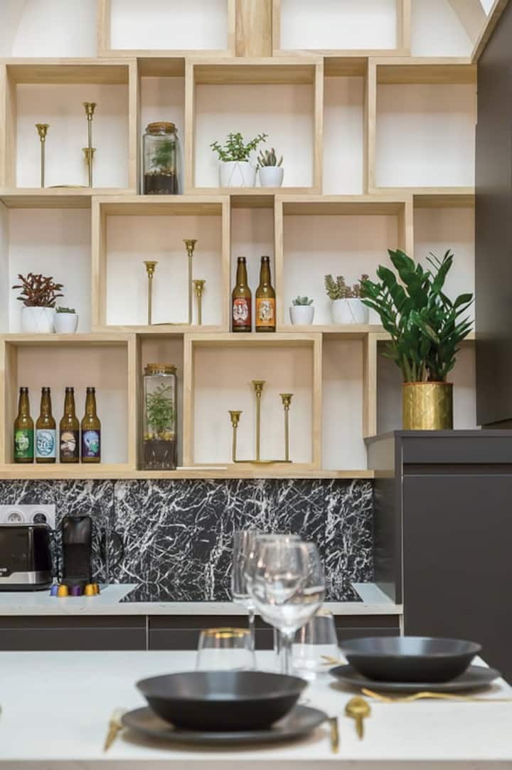Suite Rue Neuve 2 - Hamac Suites Lyon Cordeliers - Lyon