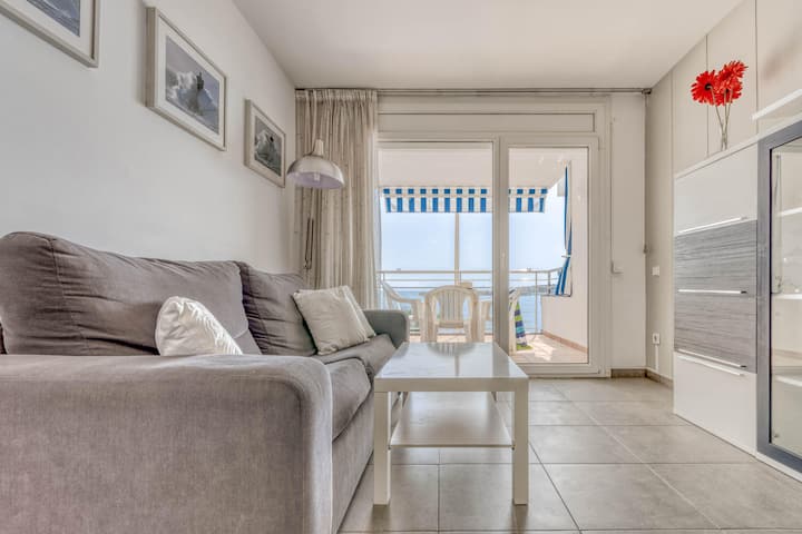 Apt Frontmar - Wifi, Piscine Communautaire, 1ère L - L'Escala