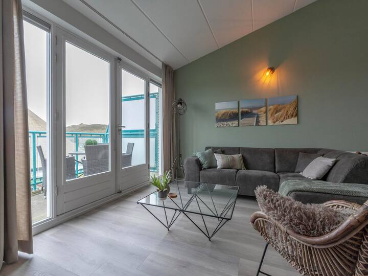 Strandslag 203 Avec Balcon Vue Sur Les Dunes - Texel